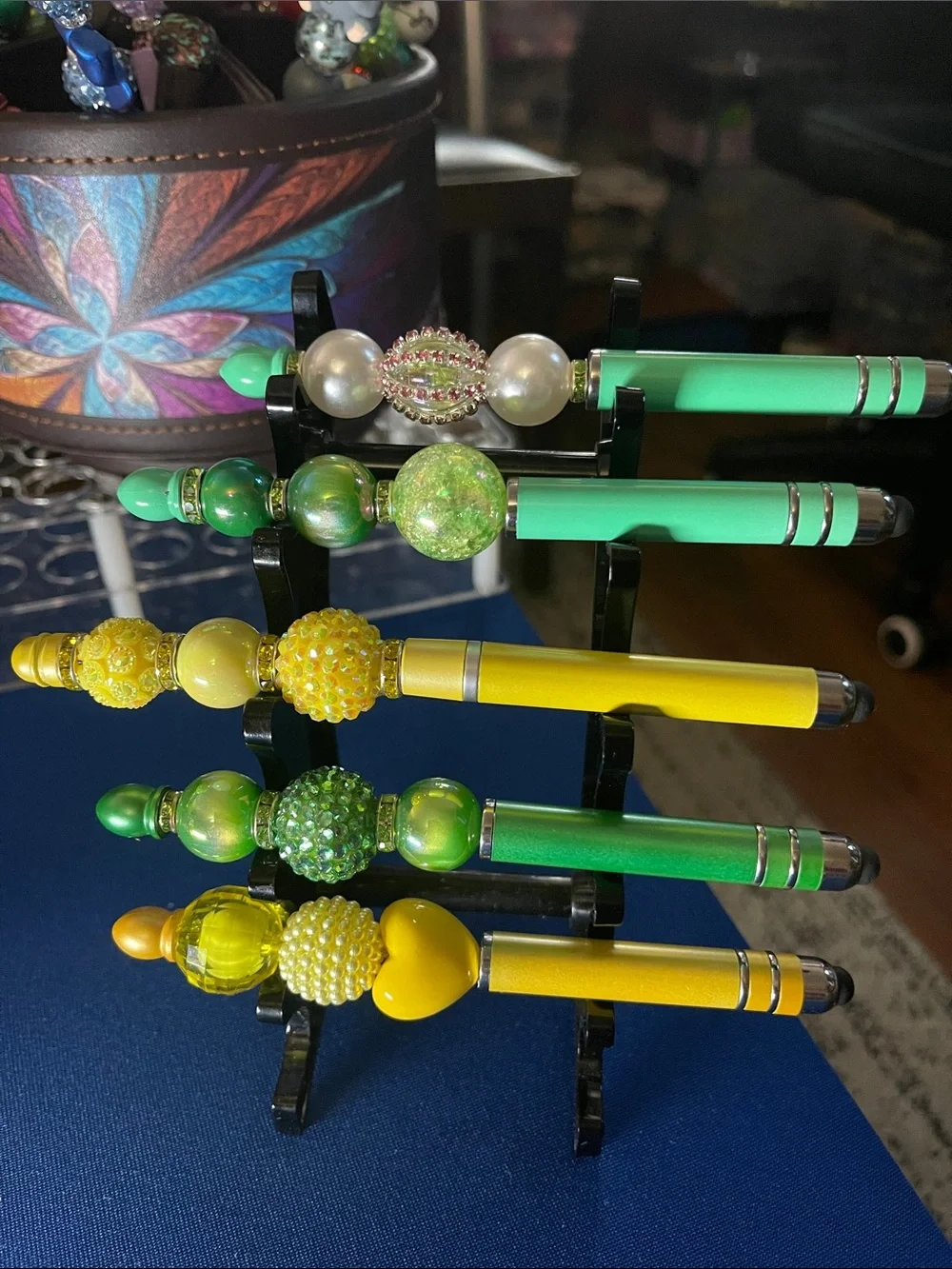 Hand Crafted Blingy Stylus Pens